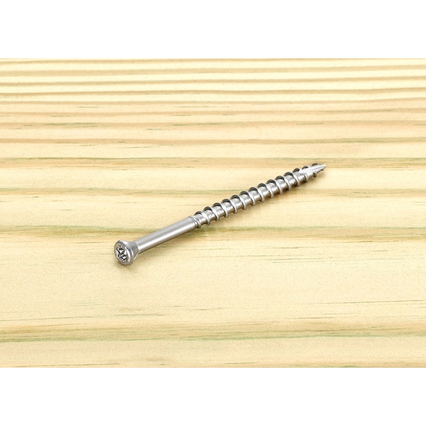Starborn Wood Screw, #8 x 3 in, Trim Head, Torx Drive, 75 PK STXL08300 - main
